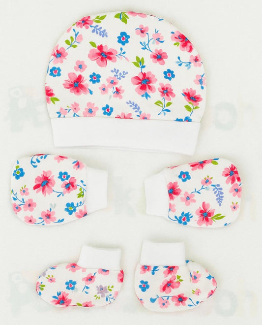 Hat, Mittens & Socks Set