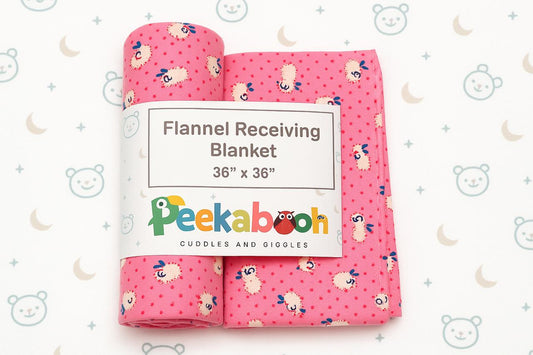 Flannel receiving Blanket (36*36 size)